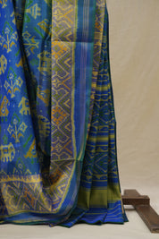 Blue Rajkot Patola Silk Saree - SRBRPSS614