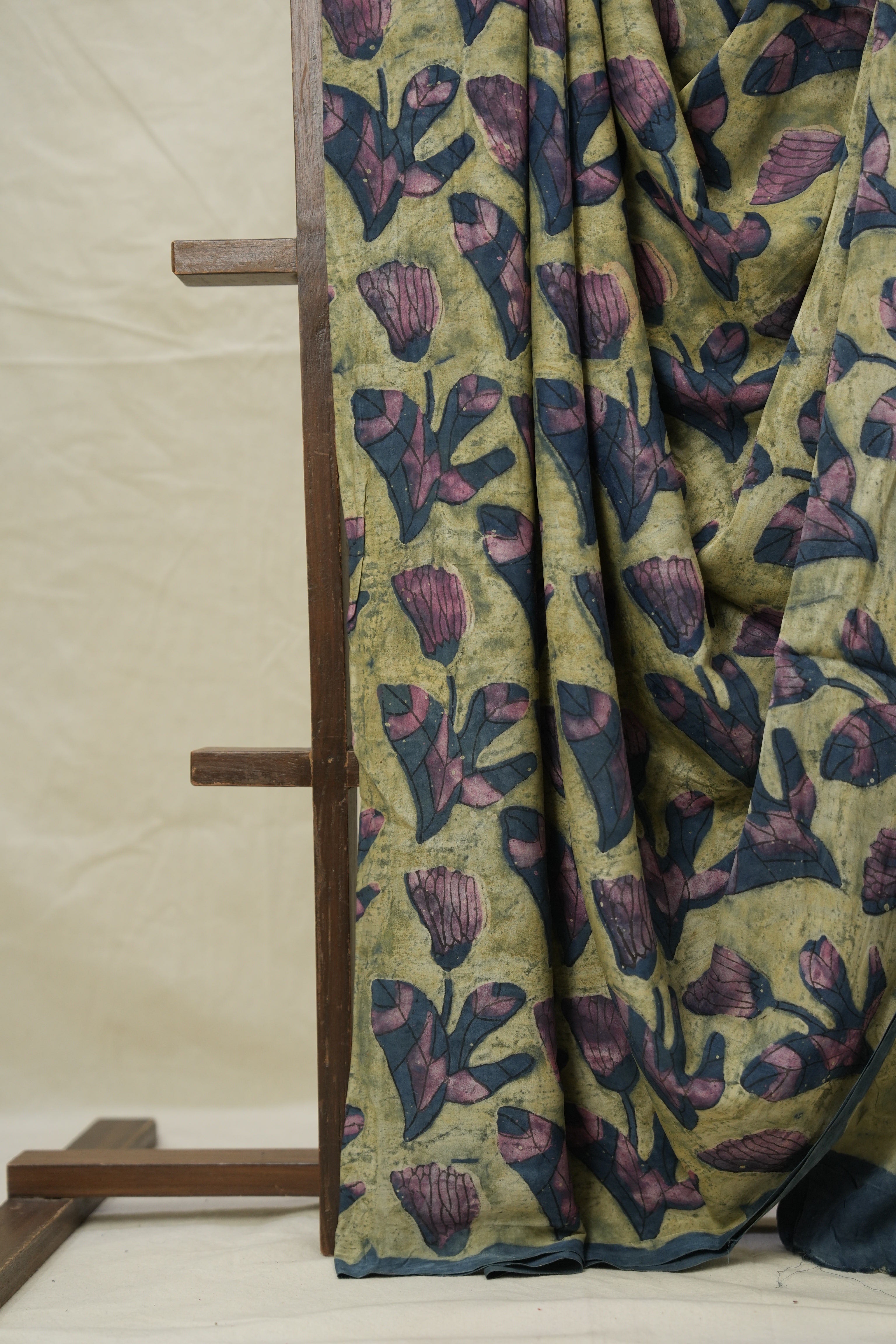 Creamy Yellow HBP Modal Silk Saree - SRCYMSS556