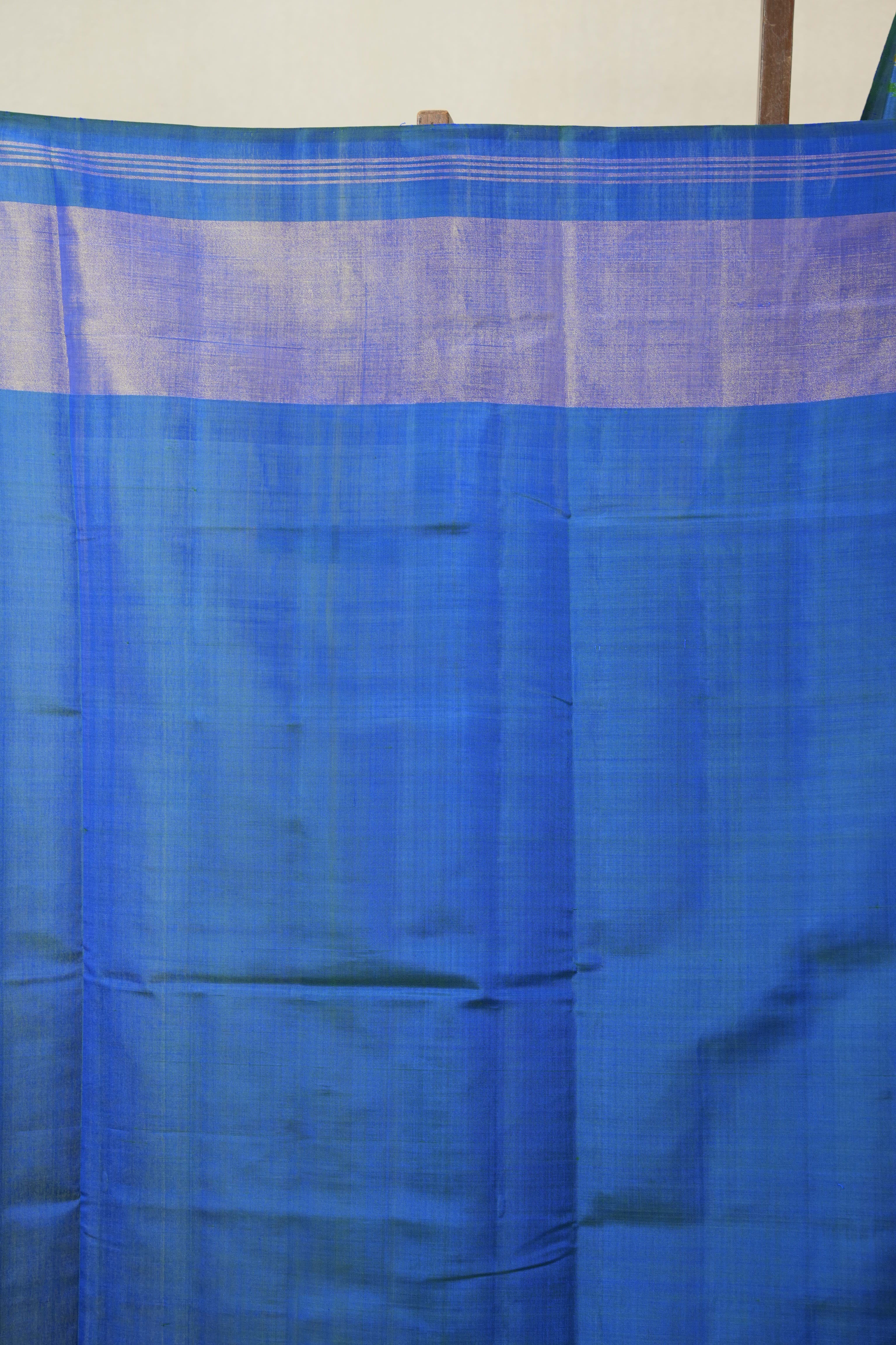 Blue Rajkot Patola Silk Saree - SRBRPSS614