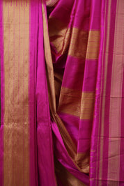 Rani Pink Silk Ilkal Saree  - SRRPSIS182