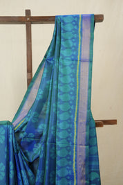Blue Rajkot Patola Silk Saree - SRBRPSS613