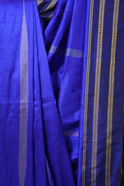Blue Silk Ilkal (Reversible) Saree  - SRBSIRS179