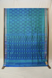 Blue Rajkot Patola Silk Saree - SRBRPSS613