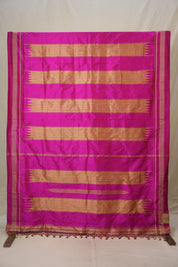 Rani Pink Silk Ilkal Saree  - SRRPSIS182