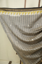 Off White HBP Cotton Silk Saree With Maheshwari Border - SRWCSS1729