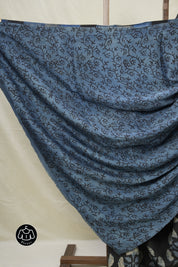 Black HBP Modal Silk Saree - SRBMSS550