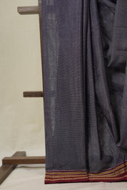 Violet Cotton Ilkal Saree - SRVCIS913