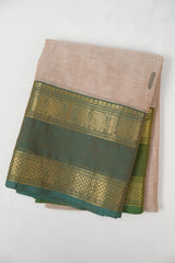 Sand Beige Kanchi Cotton Saree - SRSBKCS1360