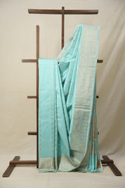 Aqua Banarasi Silk Saree - SRABSS781