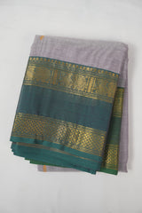 Lilac Kanchi Cotton Saree - SRLKCS1366