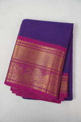 Purple Kanchi Cotton Saree - SRPKCS1369
