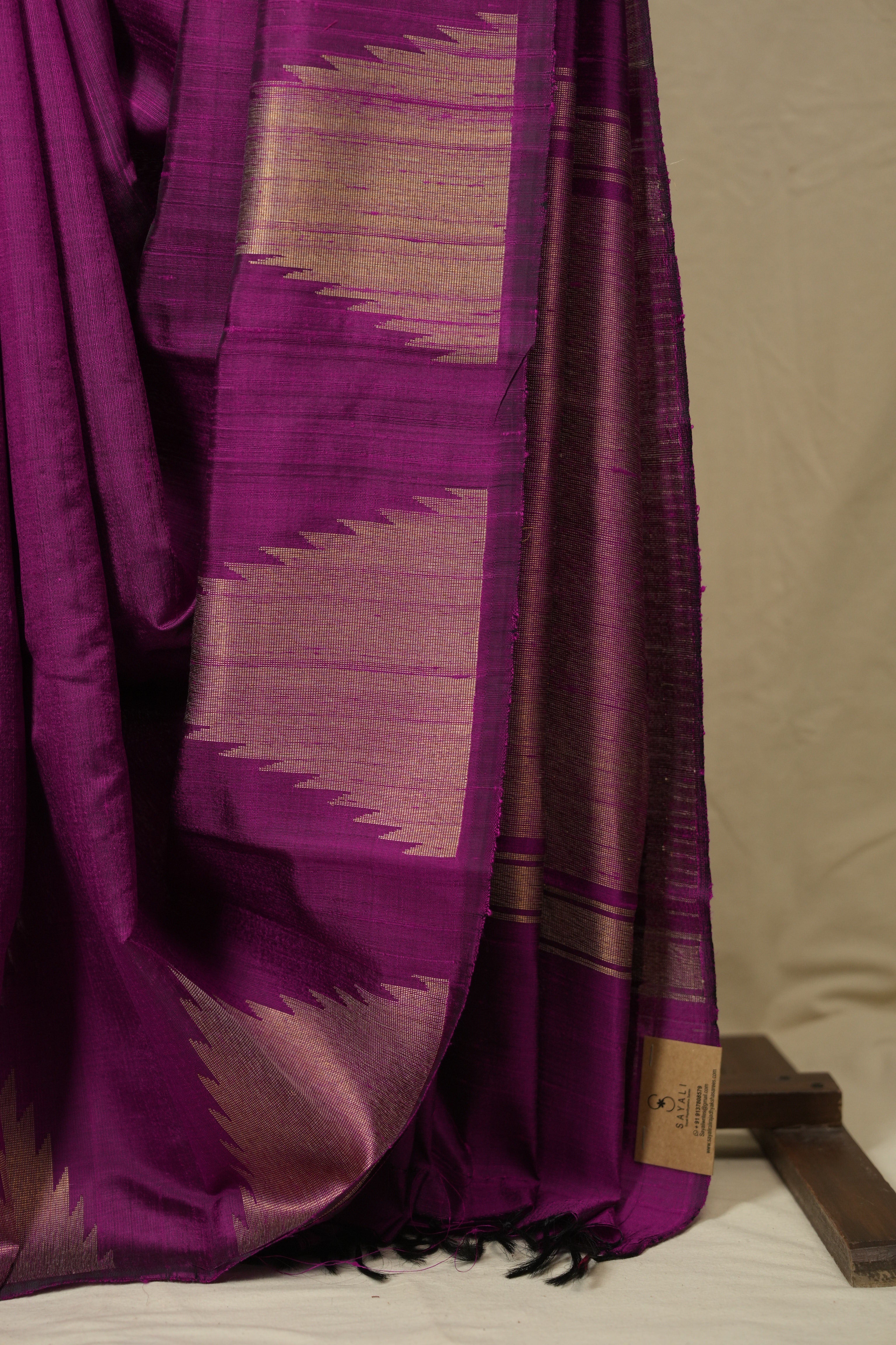 Pink Raw Silk Saree - SRPRSS1012