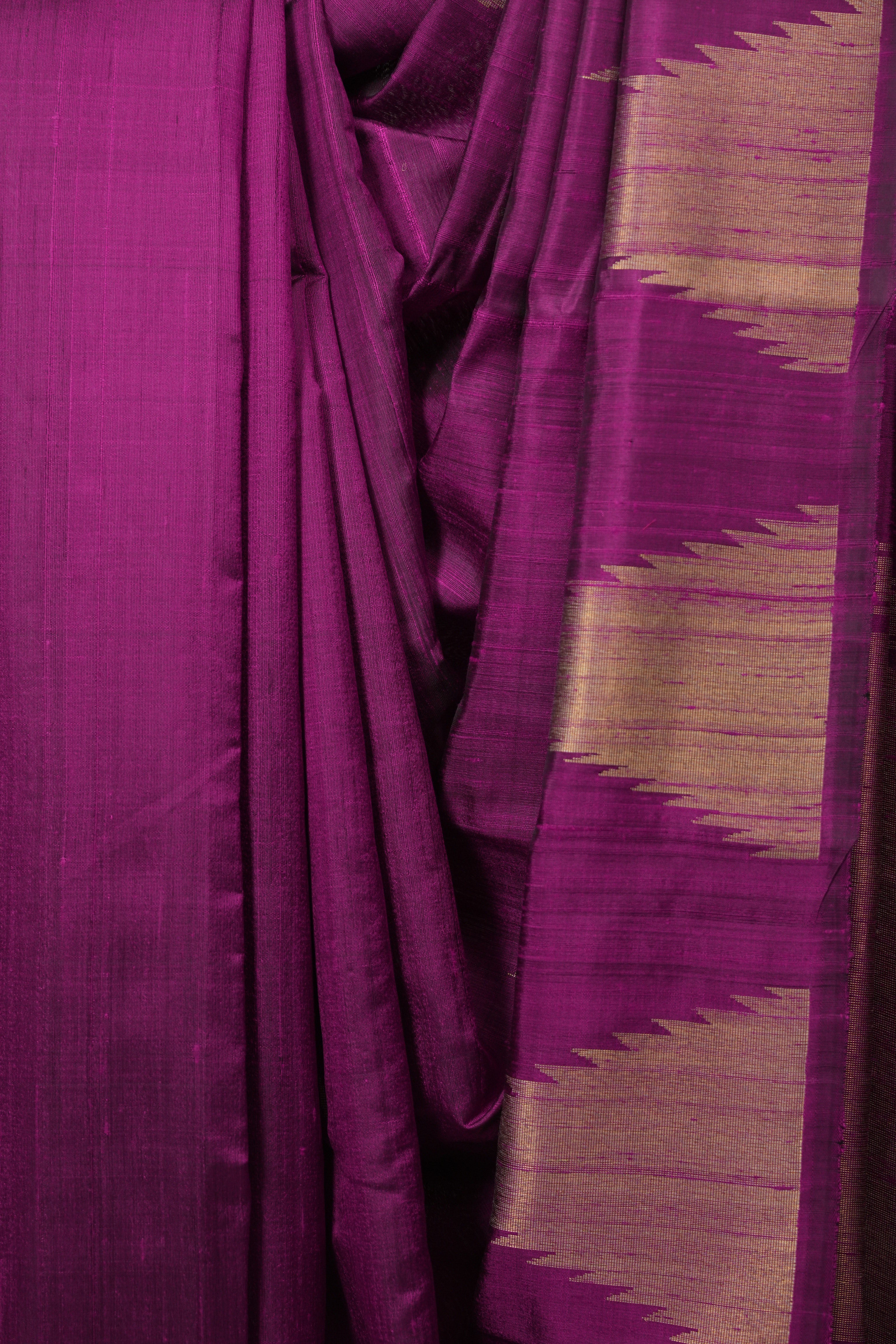 Pink Raw Silk Saree - SRPRSS1012