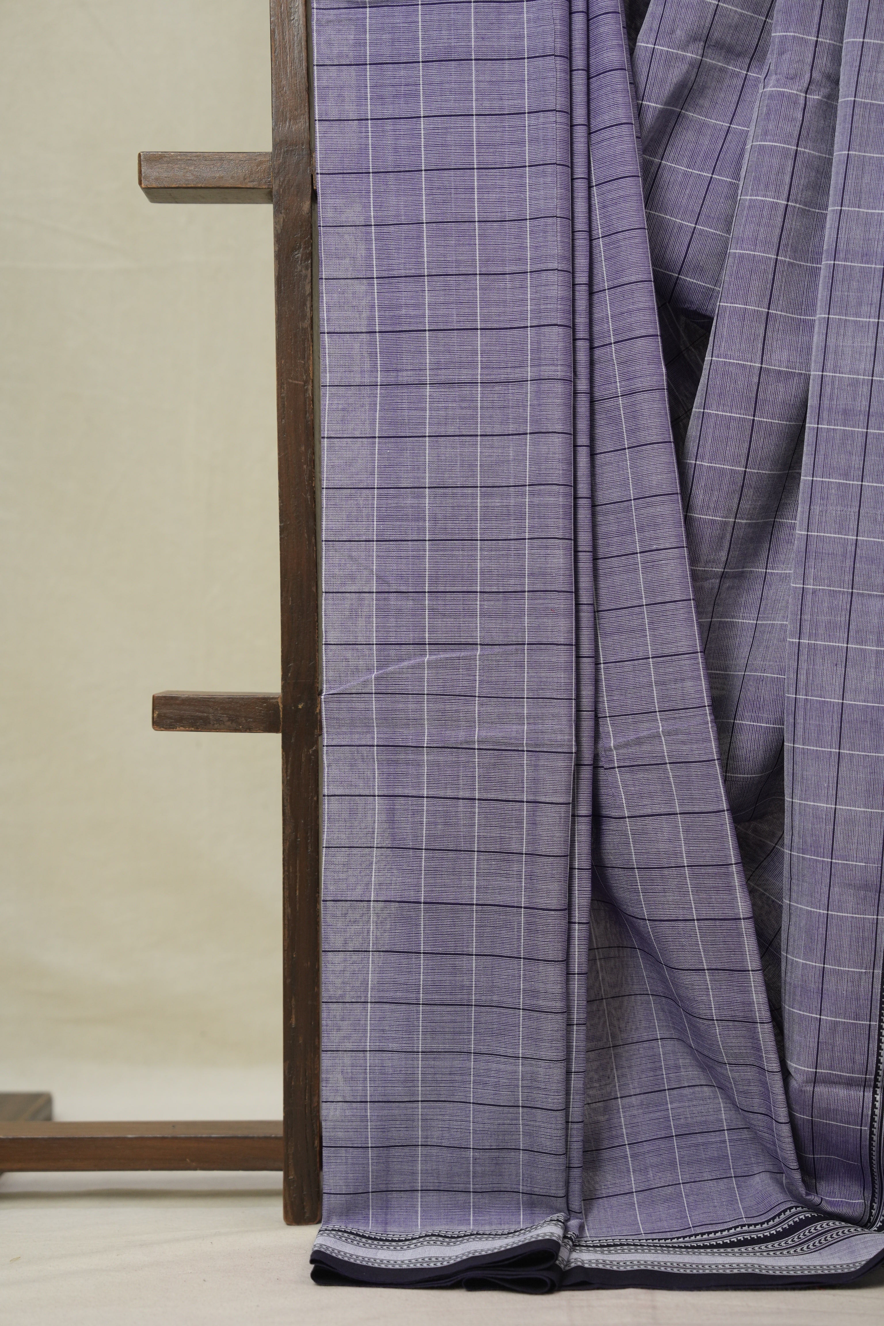 Light Purple Cotton Ilkal Saree - SRLPCIS920