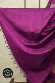Pink Raw Silk Saree - SRPRSS1012