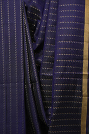 Navy Blue Soft Silk Saree - SRNBSSS460