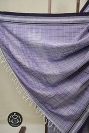 Light Purple Cotton Ilkal Saree - SRLPCIS920