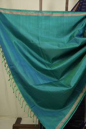 Navy Blue Soft Silk Saree - SRNBSSS460