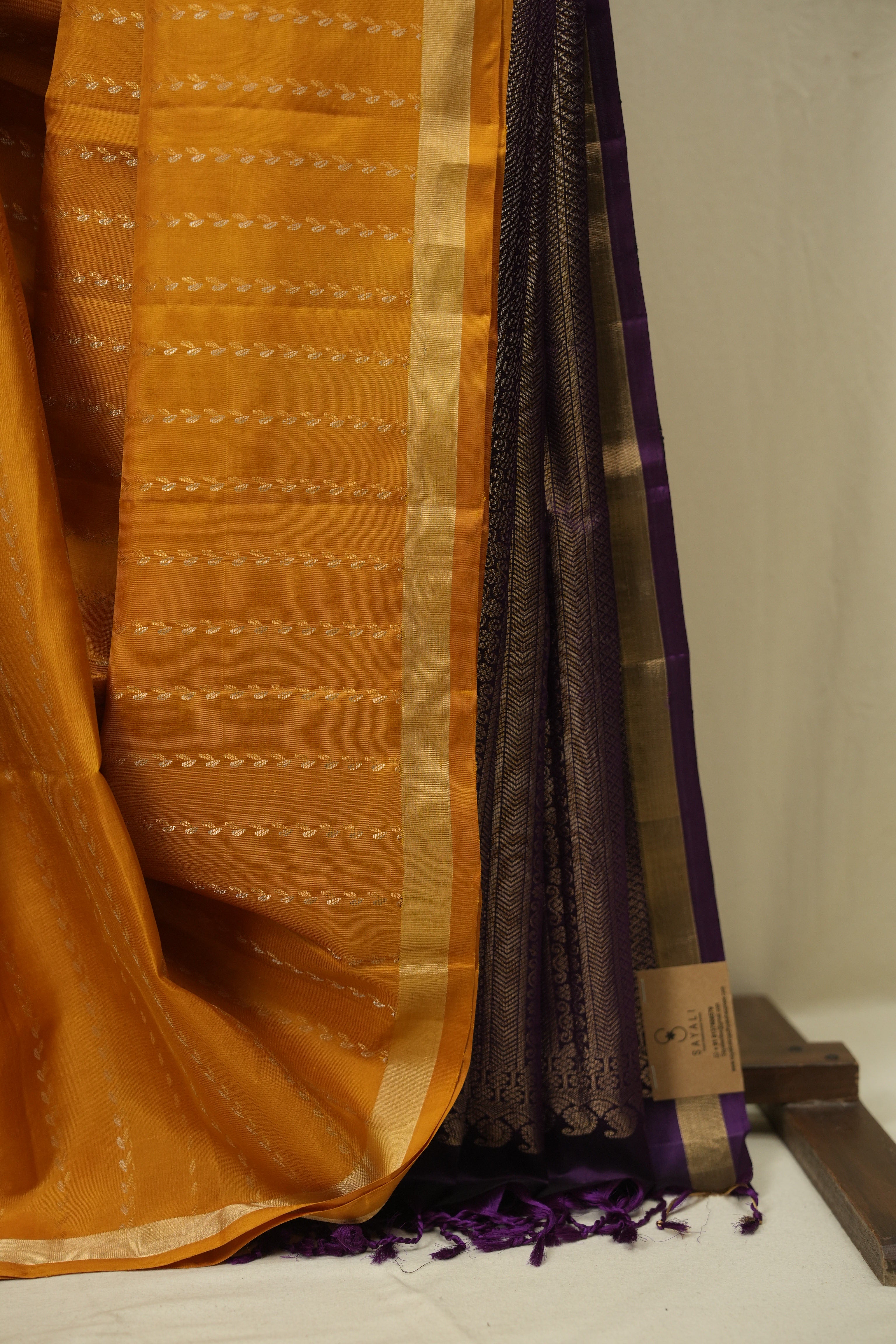 Yellow Soft Silk Saree - SRYSSS461