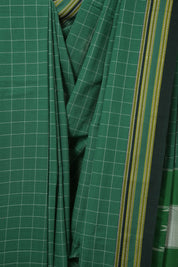 Green Cotton Ilkal Saree - SRGCIS919