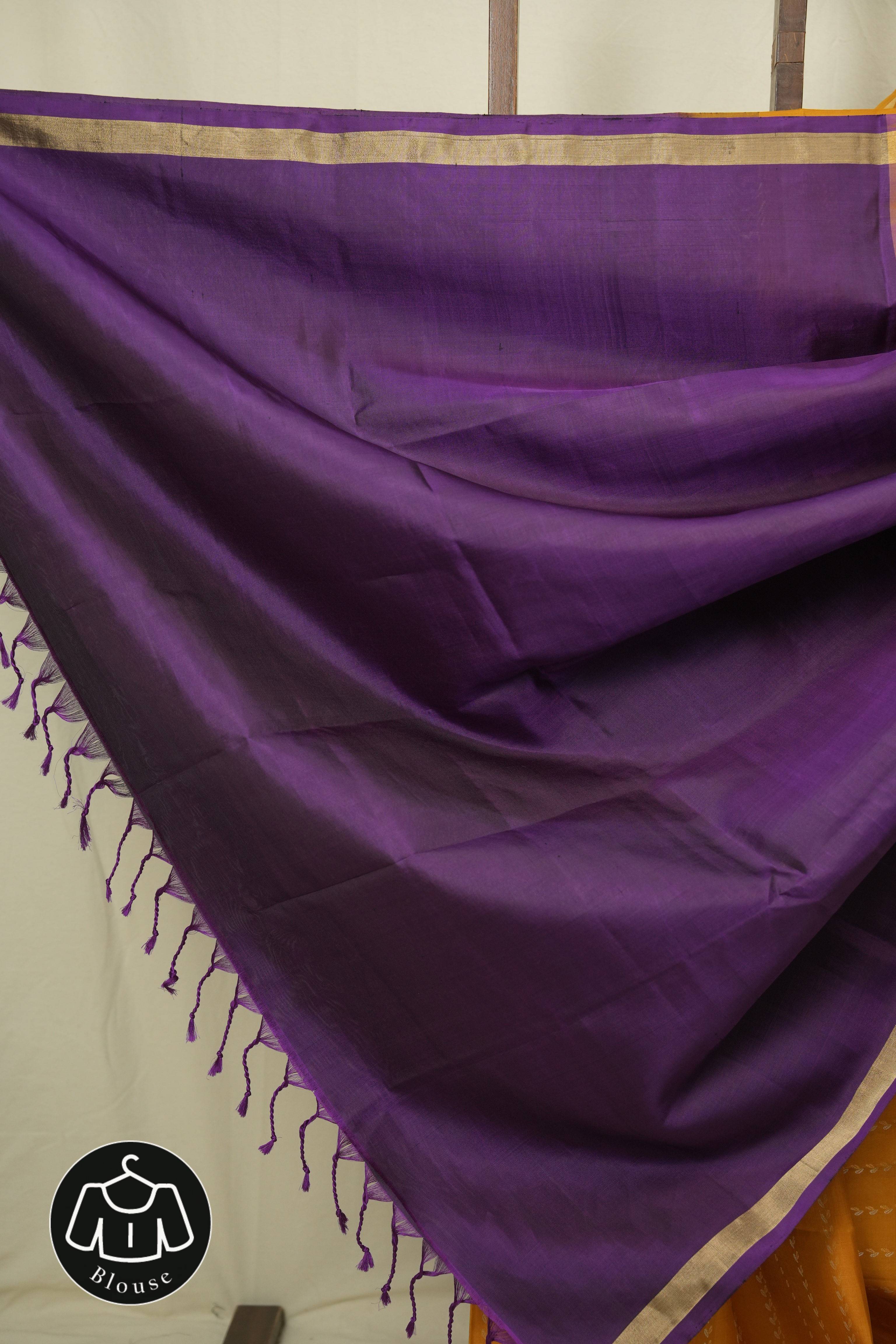Yellow Soft Silk Saree - SRYSSS461