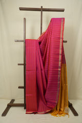 Pink Soft Silk Saree - SRPSSS462