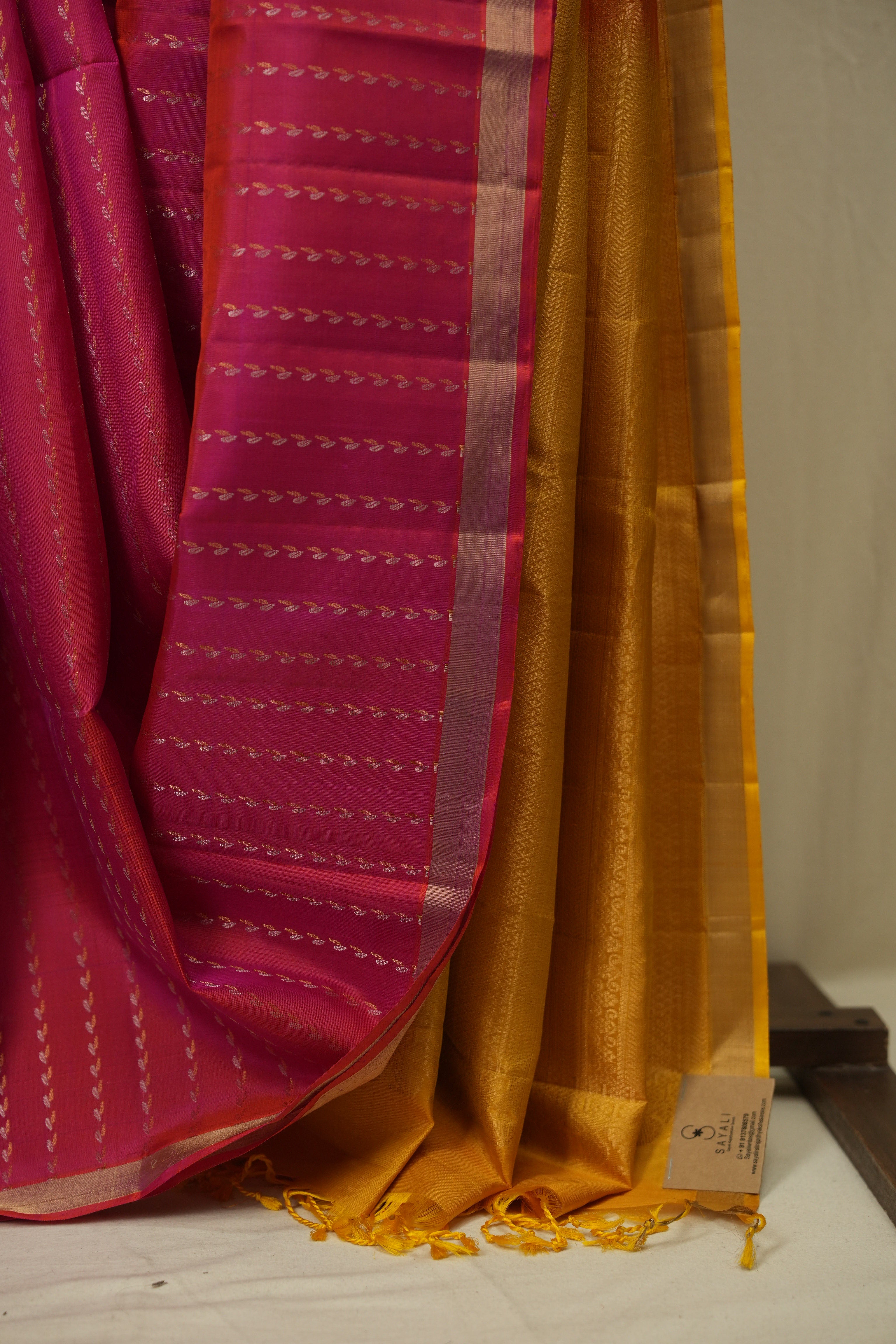 Pink Soft Silk Saree - SRPSSS462