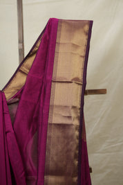 Magenta Maheshwari Saree - SRMMS1038