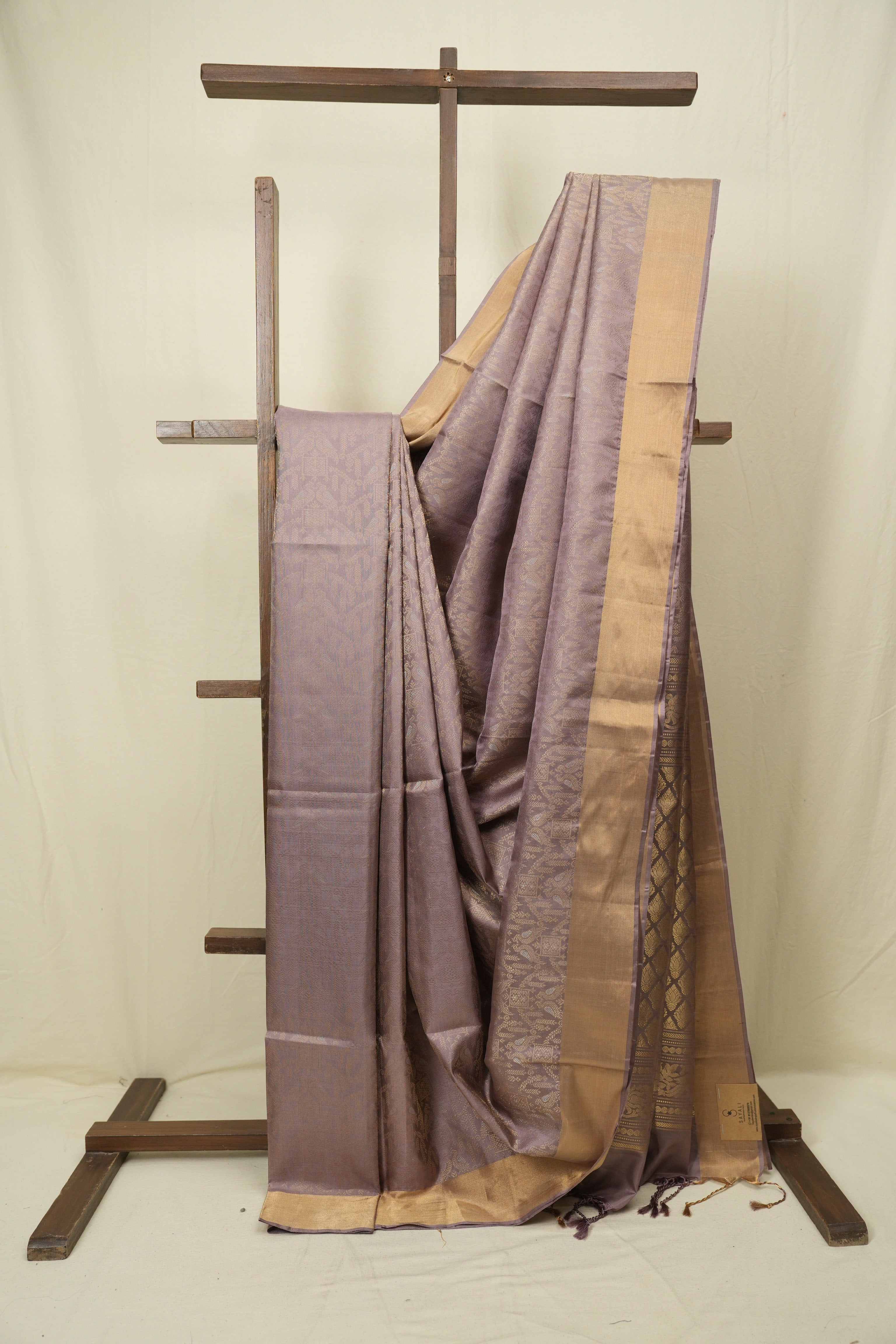 Mauve Soft Silk Saree - SRMSSS470
