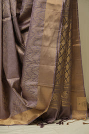 Mauve Soft Silk Saree - SRMSSS470