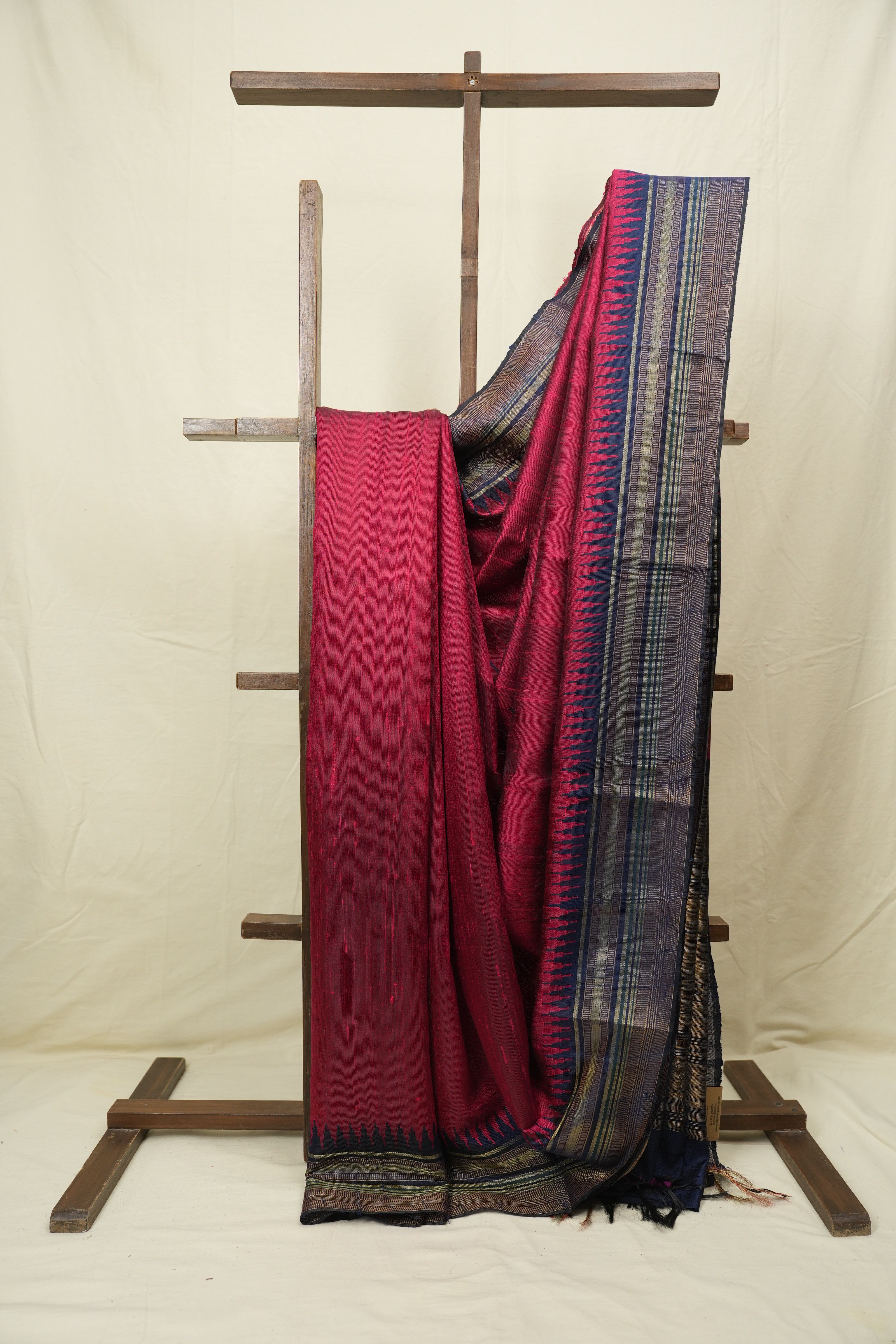 Pink Raw Silk Saree - SRPRSS1007