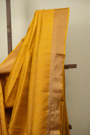 Mustard Yellow Soft Silk Saree - SRMYSSS467