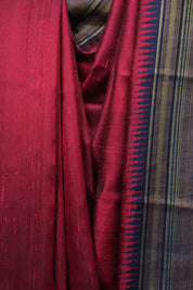 Pink Raw Silk Saree - SRPRSS1007