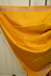 Mustard Yellow Soft Silk Saree - SRMYSSS467
