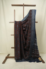 Maroon HBP Modal Silk Saree - SRMSMS662