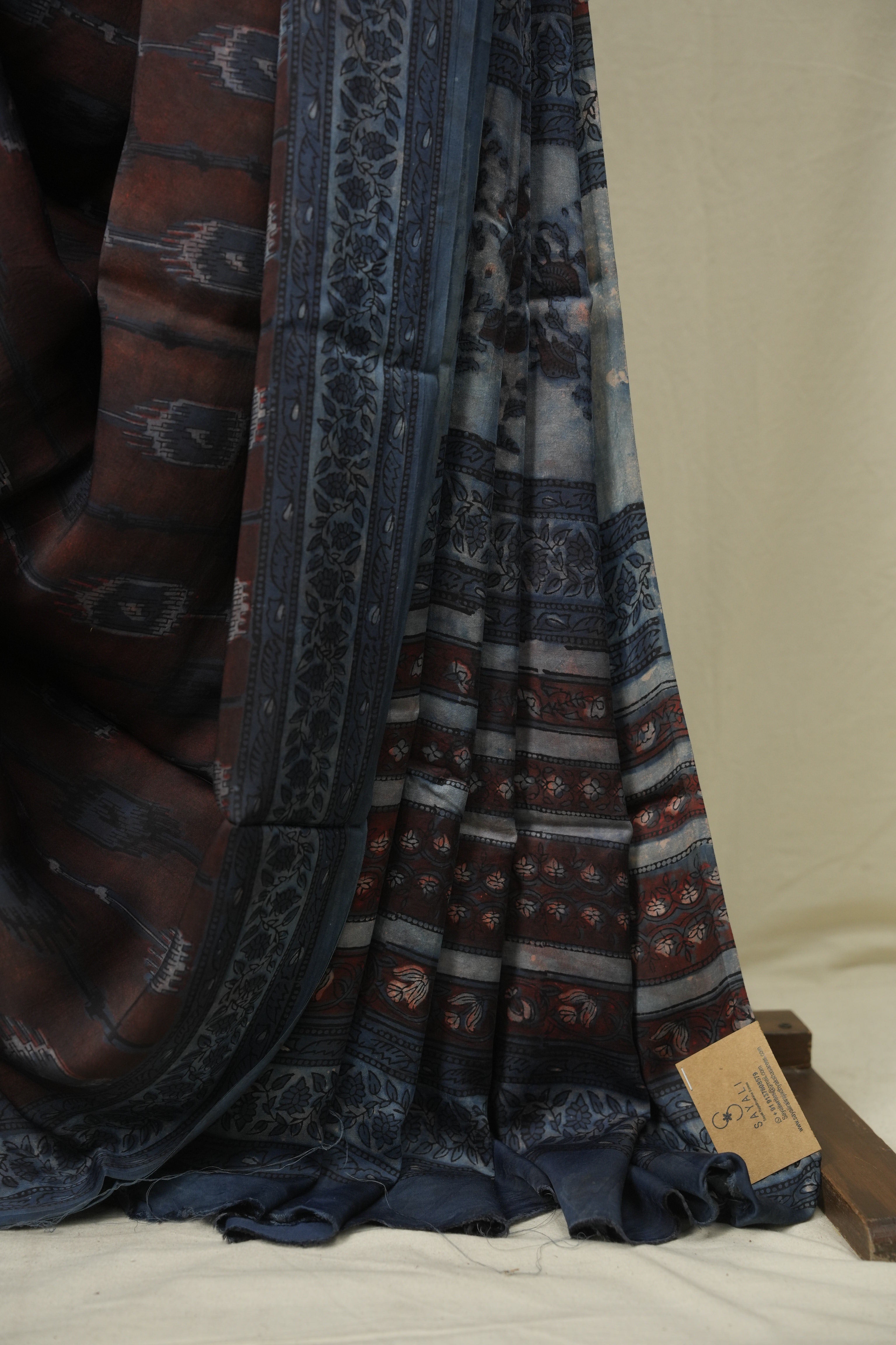 Maroon HBP Modal Silk Saree - SRMSMS662