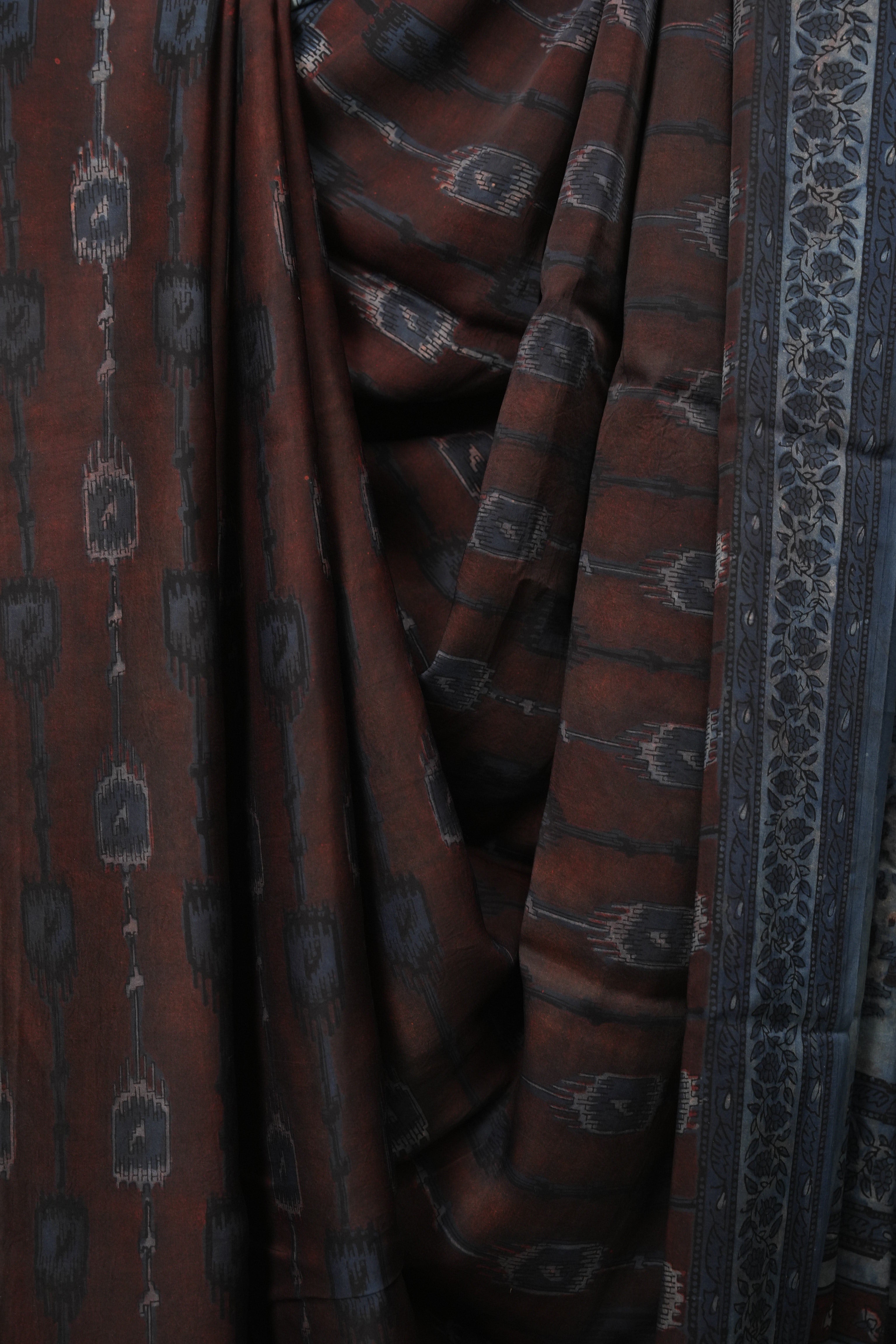 Maroon HBP Modal Silk Saree - SRMSMS662