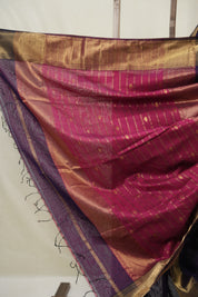 Purple Maheshwari Saree - SRPMS1032