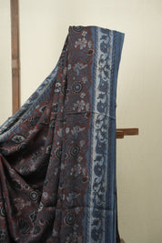 Maroon HBP Modal Silk Saree - SRMSMS663