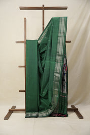 Green Cotton Paithani Saree - SRGCPS630