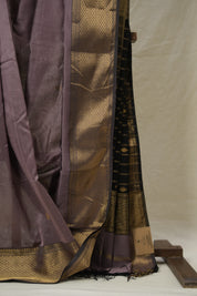 Mauve Maheshwari Saree - SRMMS1030