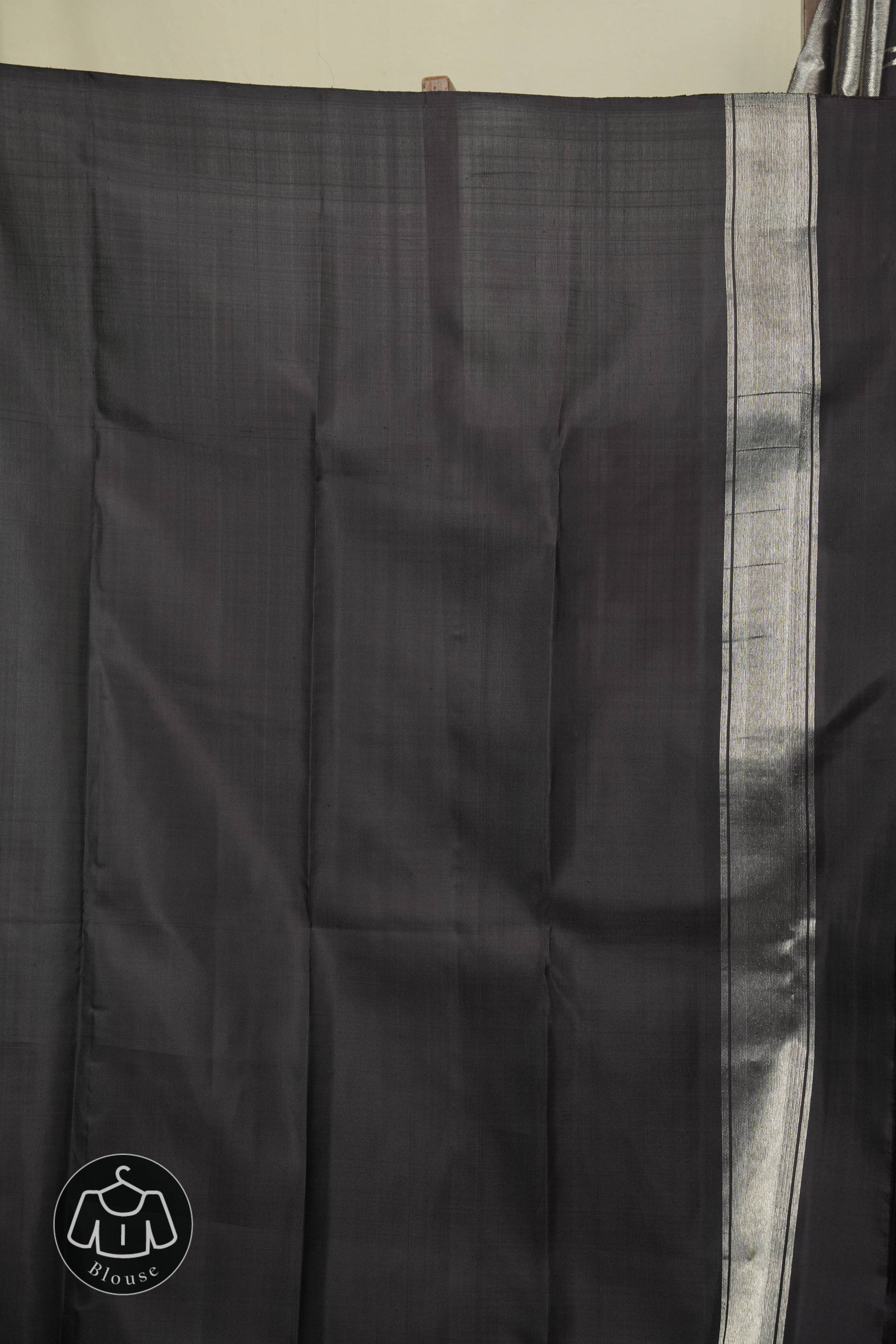 Deep Purple Kanjivaram Silk Saree - SRDPKSS1081