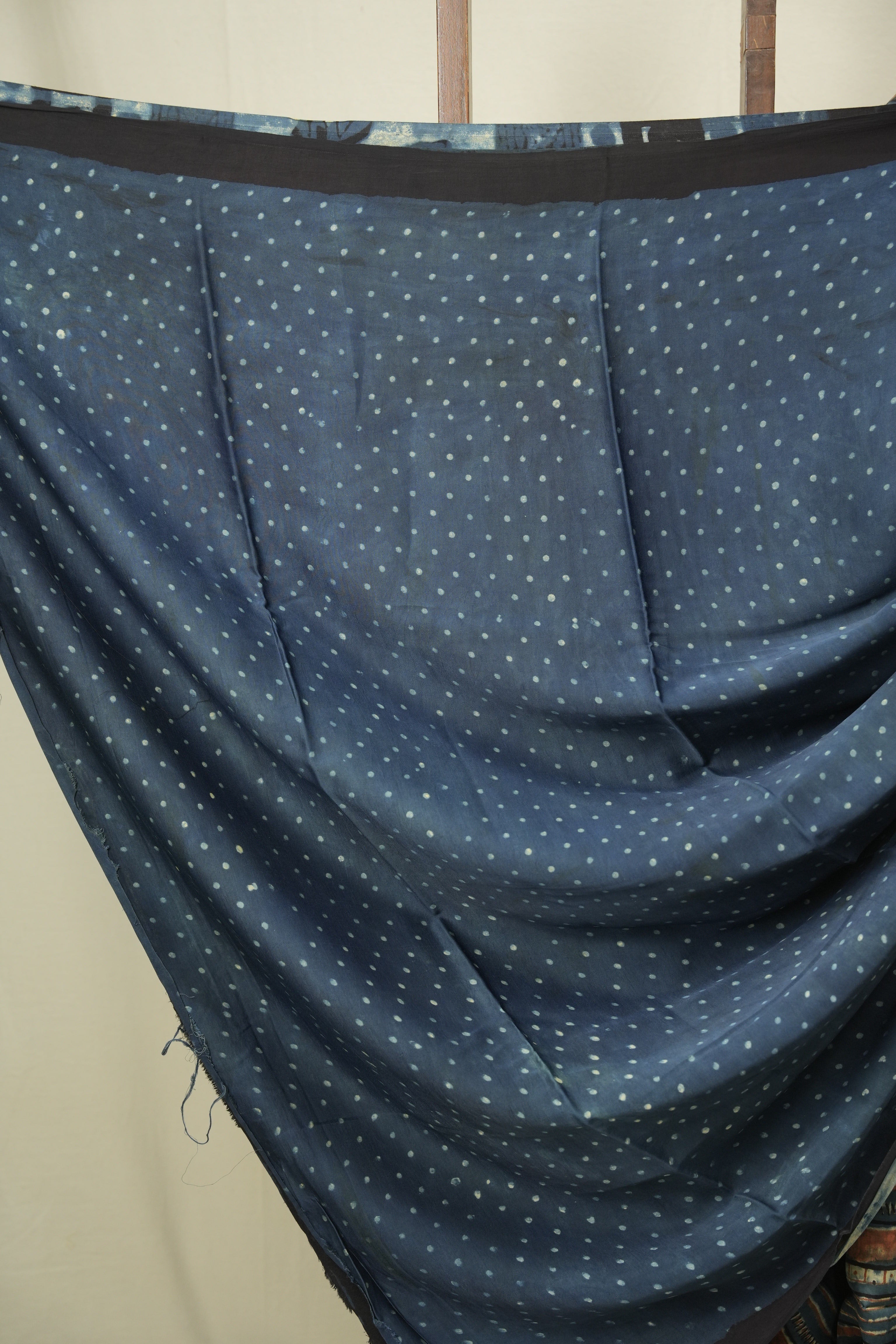 Blue Strip HBP Modal Silk Saree - SRBSMS699