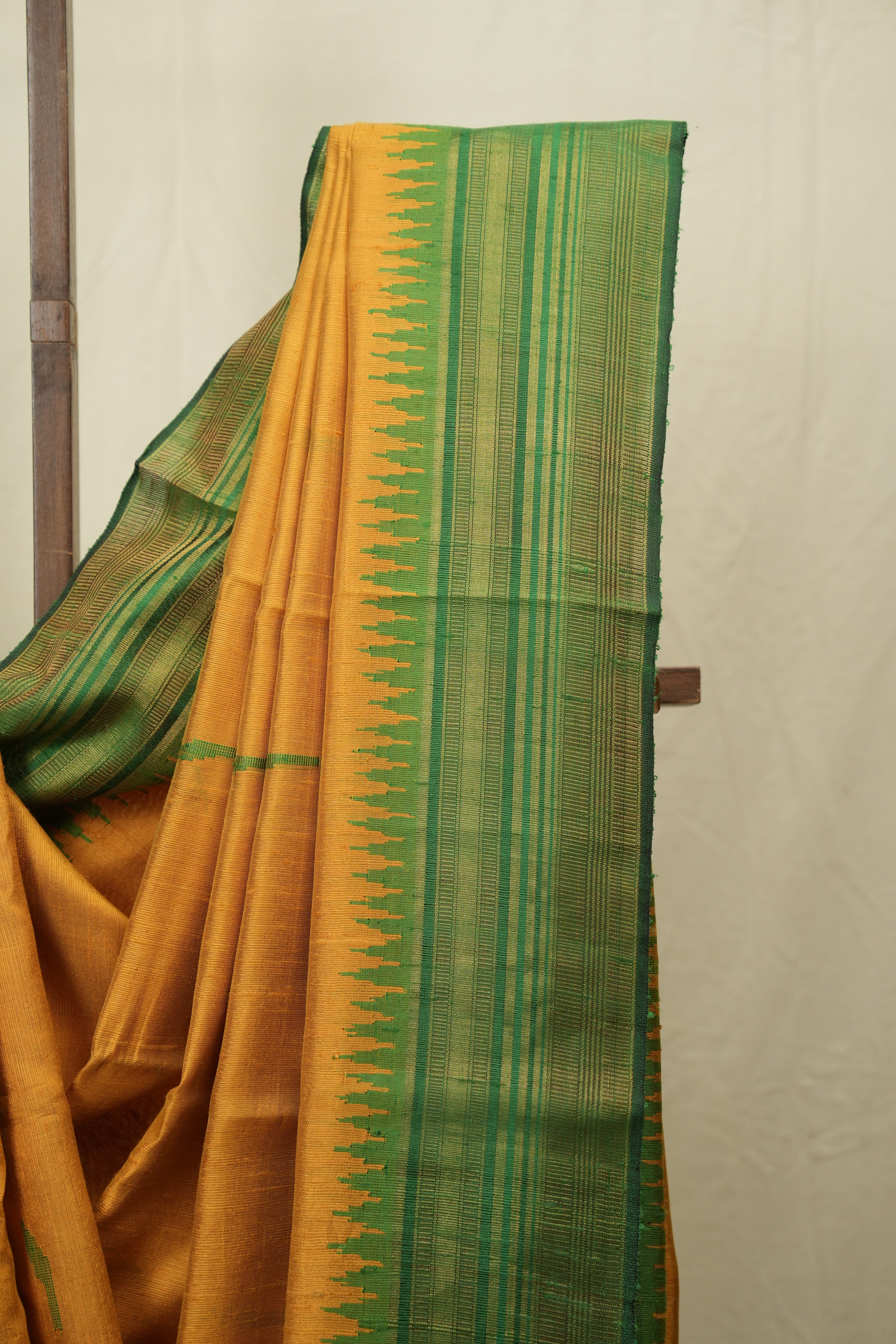 Yellow Raw Silk Saree - SRYRSS998