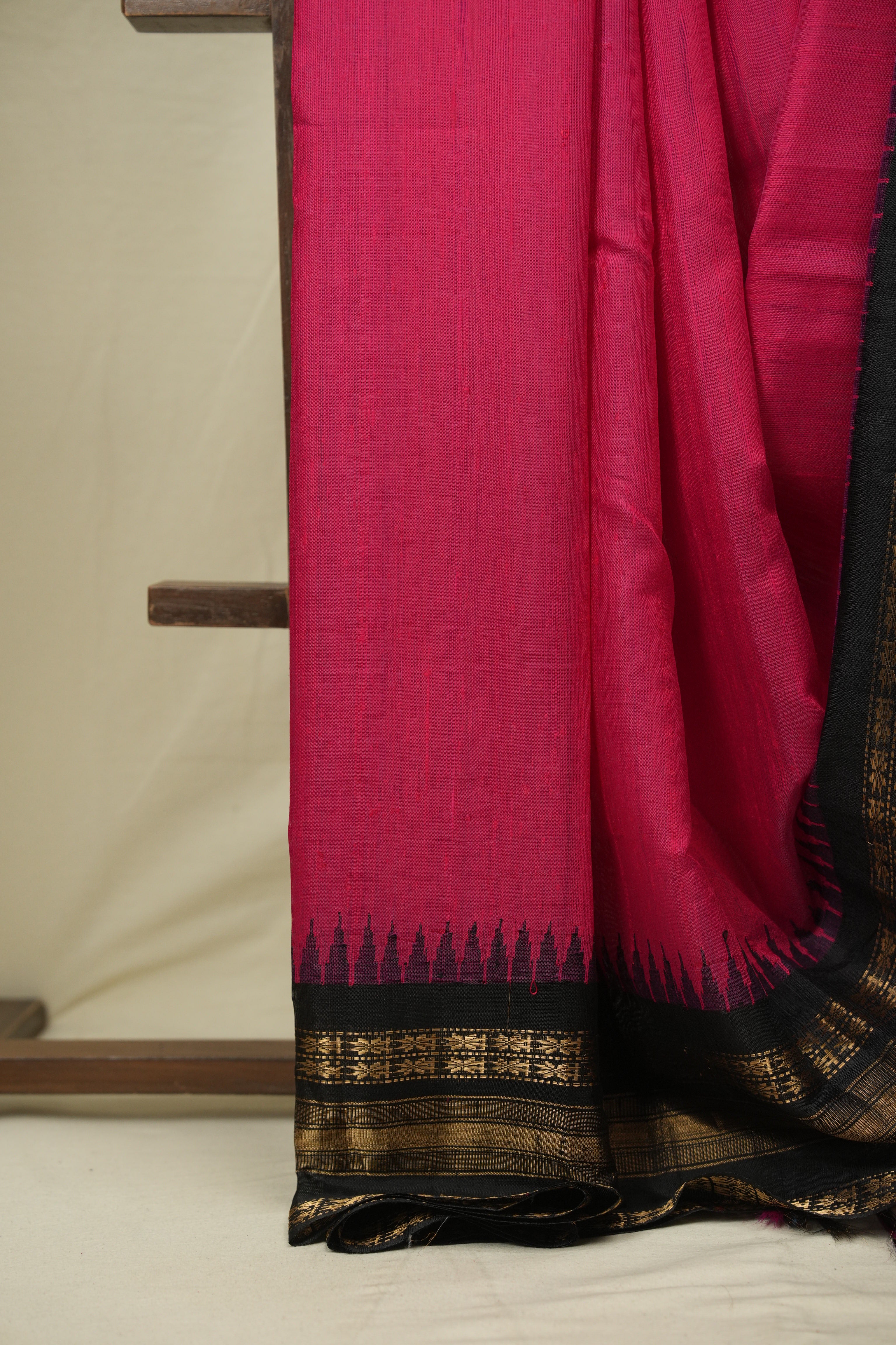 Pink Raw Silk  Saree - SRPRSS1056