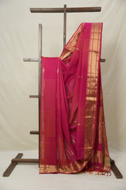 Pink Maheshwari Saree - SRPMS1010