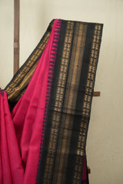Pink Raw Silk  Saree - SRPRSS1056