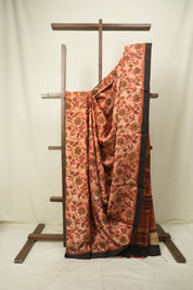 Brick Red HBP Modal Silk Saree - SRBRMSS659