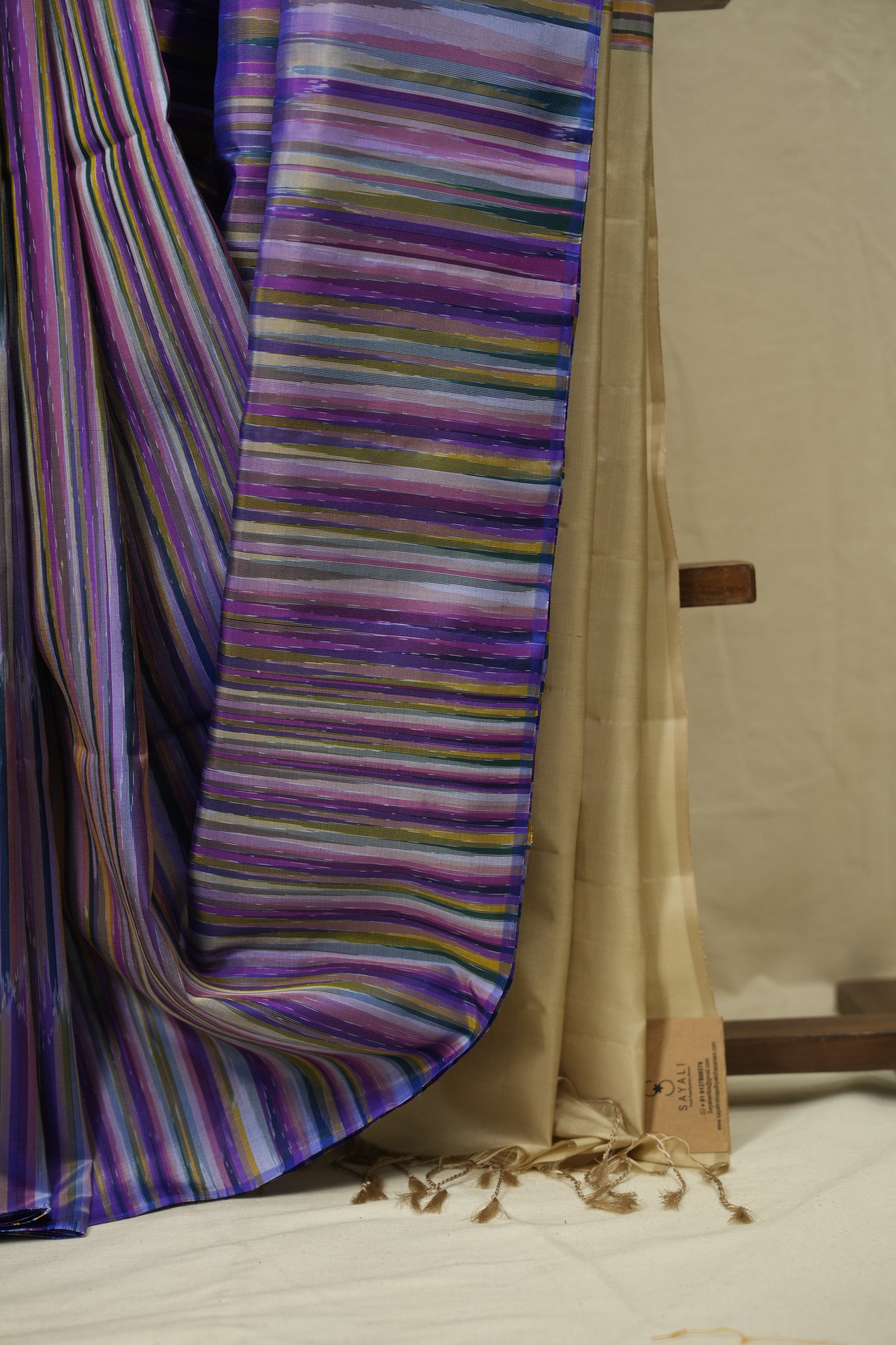 Multicolour Soft Silk Saree - SRMSSS466