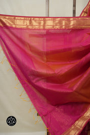 Pink Maheshwari Saree - SRPMS1010